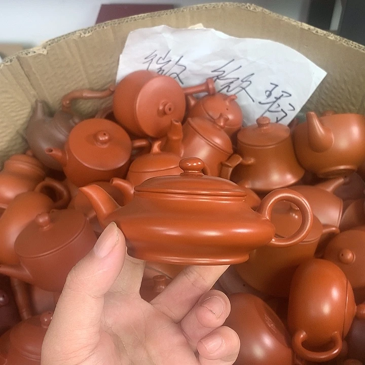 原矿朱泥茶壶茶具家用120