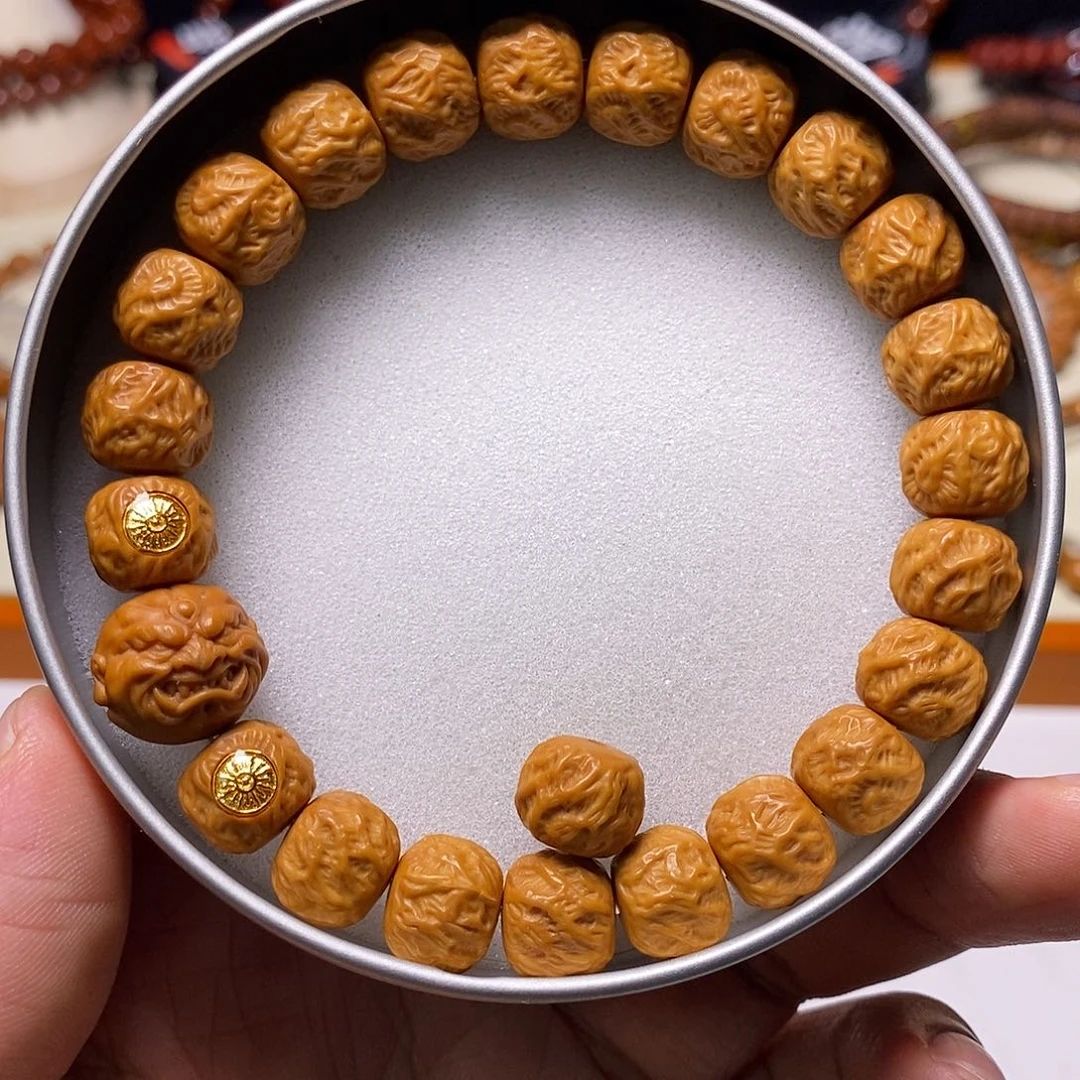 猴头核桃吊坠恶僧精工观山无相尺寸10+全品