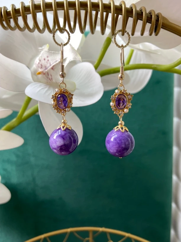 紫苏豪镶配件耳饰