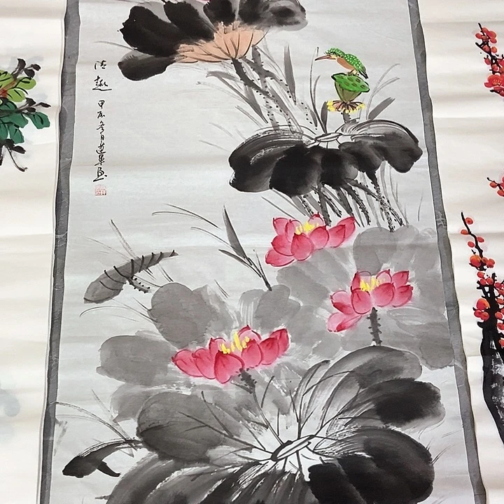 小周画廊的直播间！