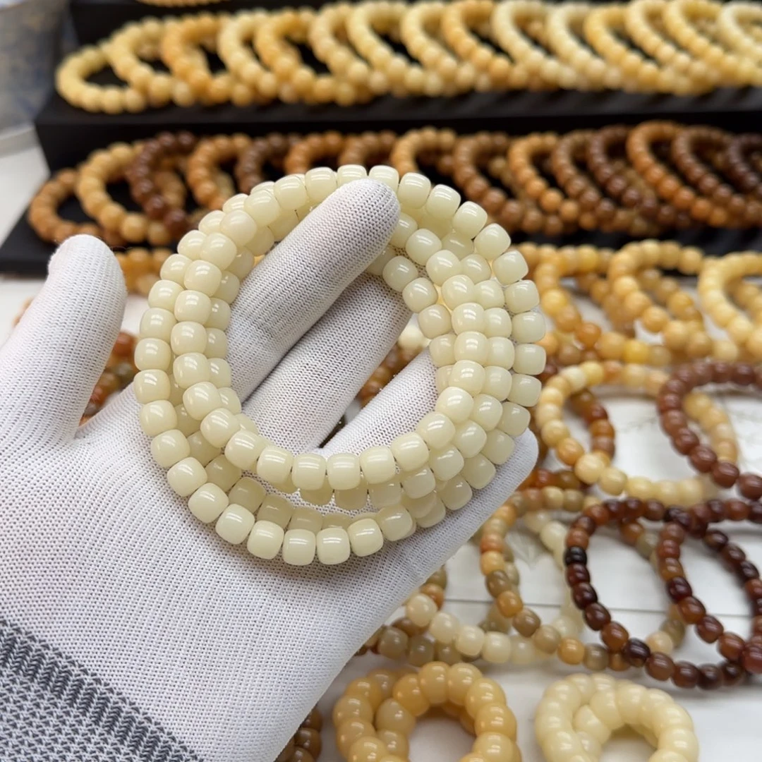 手串菩提根/象牙果8*9鬼工5年