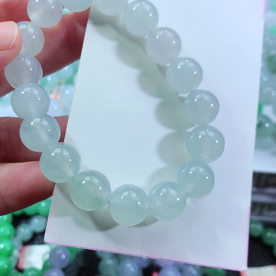 翡翠手链未镶嵌卡11