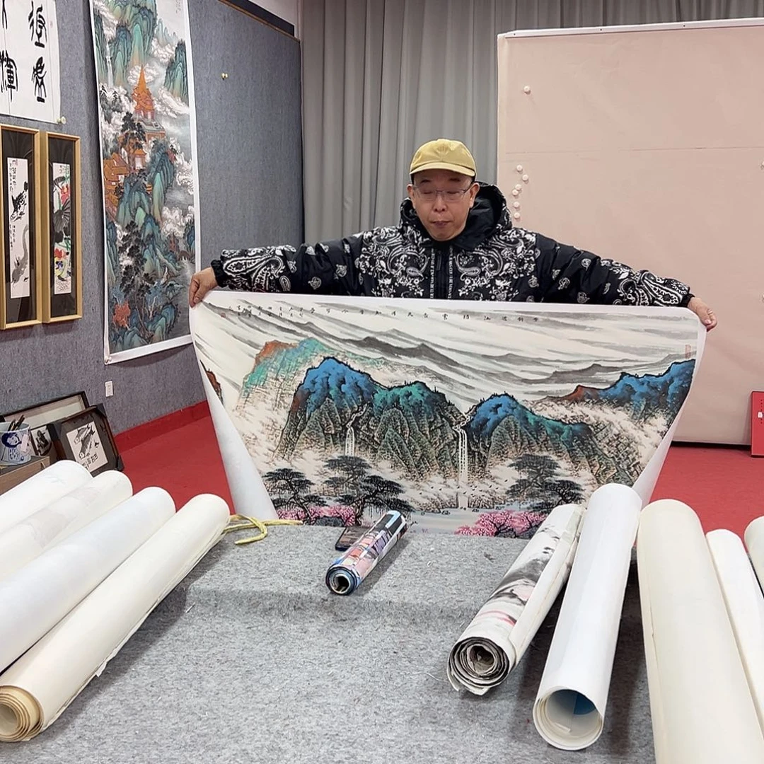 国画班粤生老师艺术精品