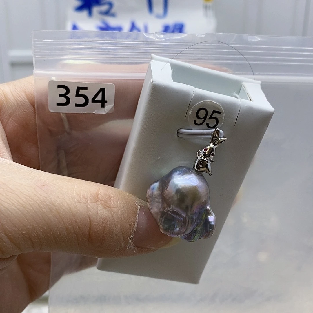 颈饰合金淡水珍珠