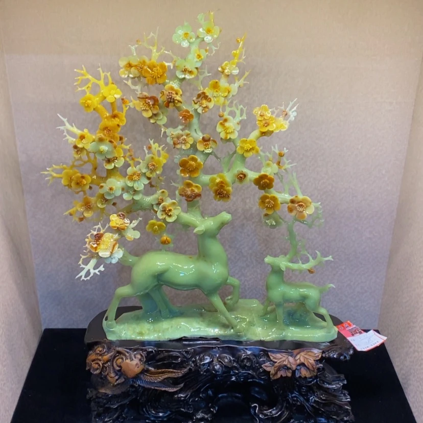 【闪购商品】蛇纹石玉摆件未镶嵌