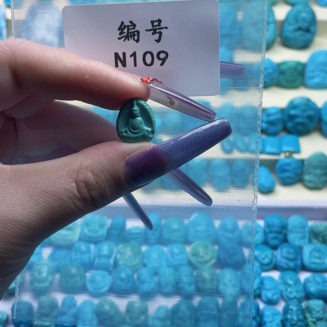 绿松石未镶嵌雕刻