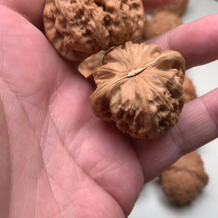 R***.吊坠文玩核桃白狮子