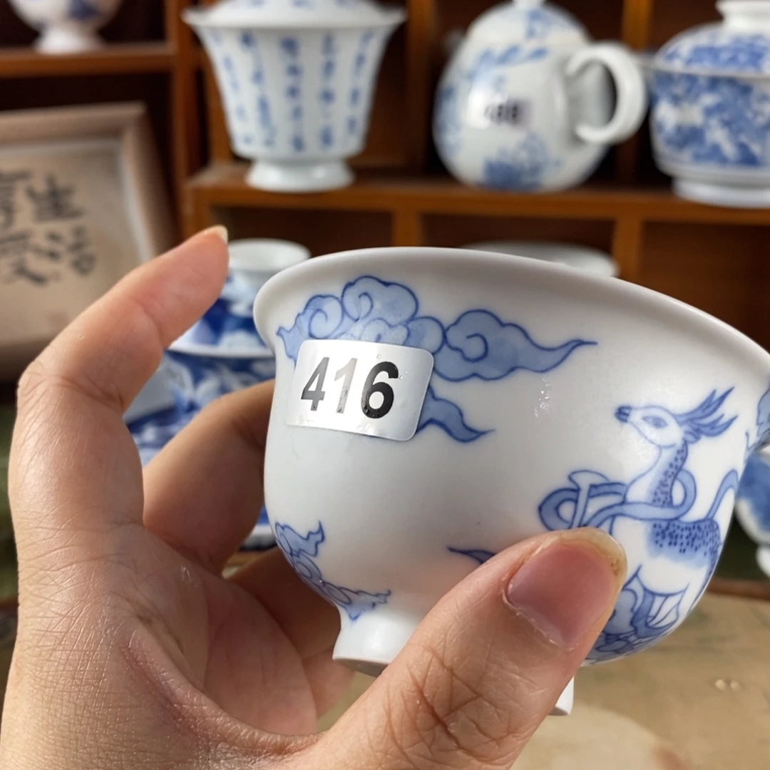 瓷片景德镇陶瓷手绘茶器416