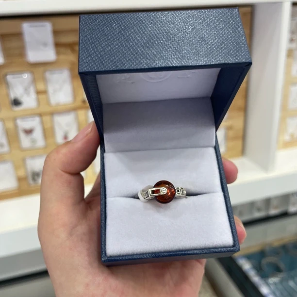 925银戒指 戒指 时来运转 时尚女士复古