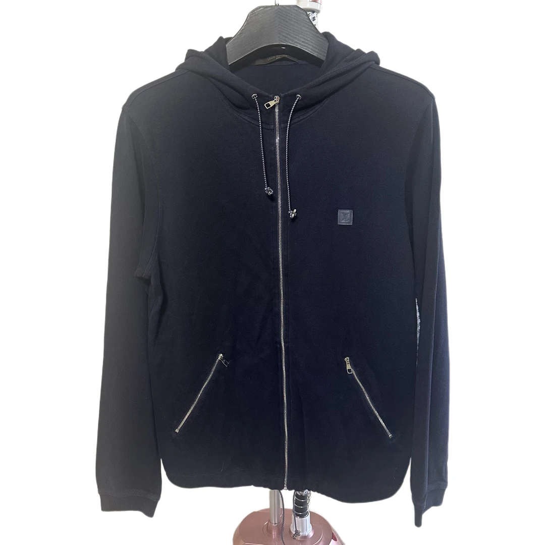 99新 LouisVuitton/路易威登 0815lv皮牌羊毛外套/99/xl