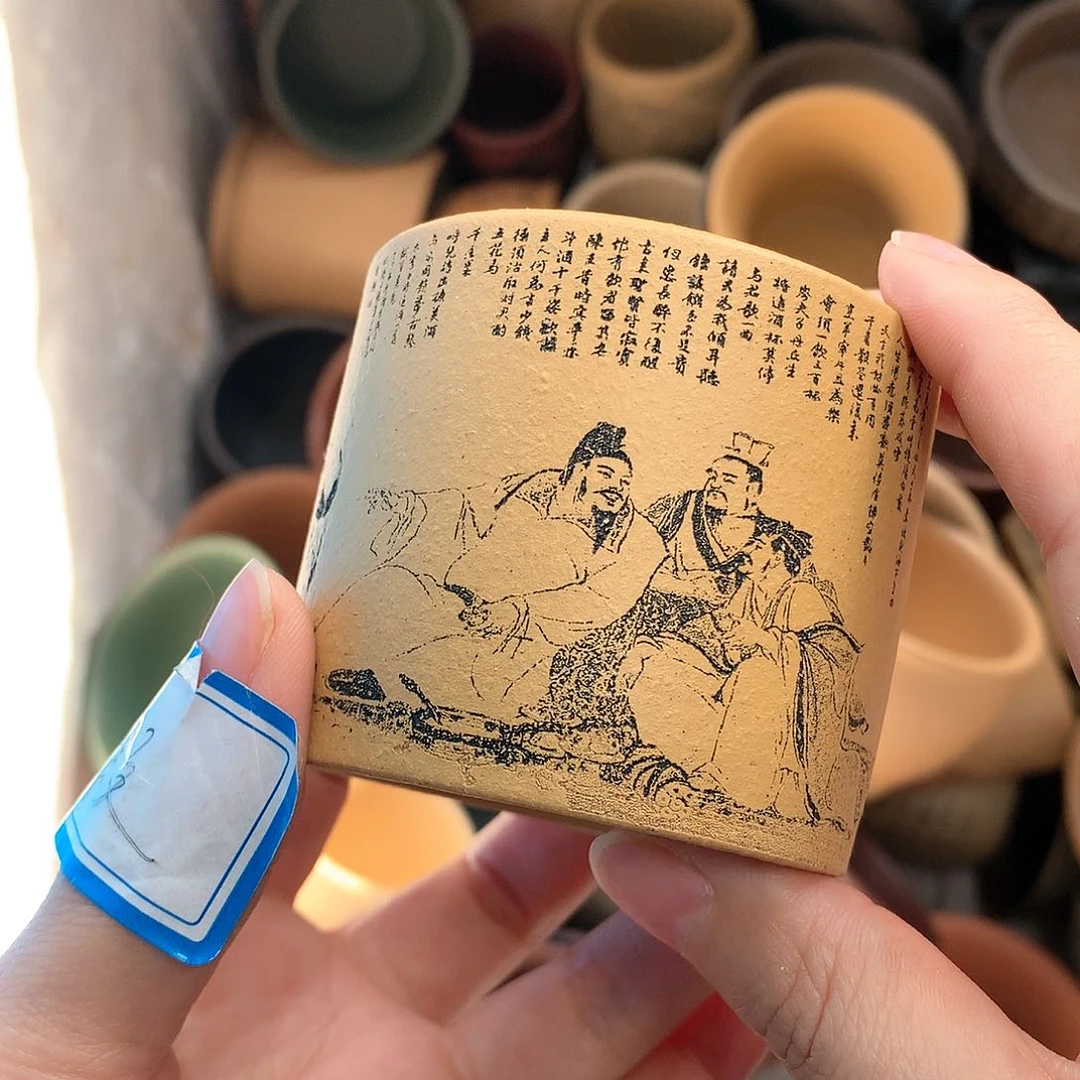 紫砂杯子微微紫砂茶具