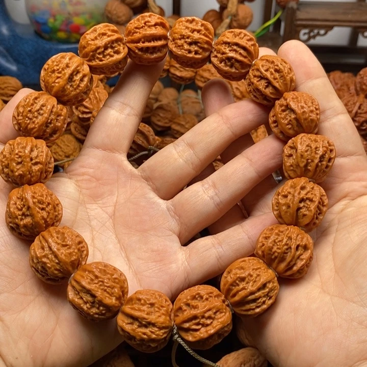 【闪购商品】手串文玩核桃许*小龙脊八棱