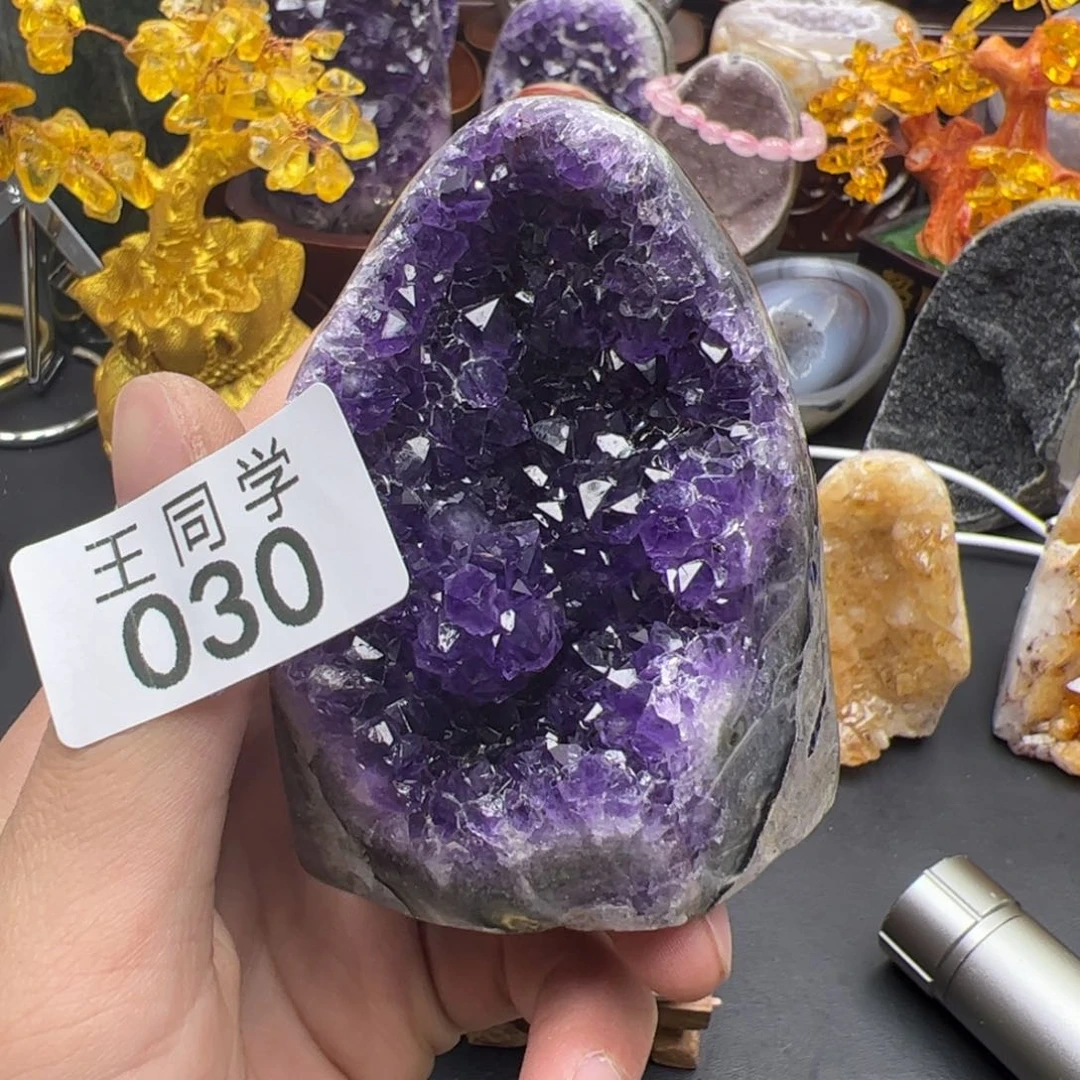 水晶水晶摆件未镶嵌婷**立30