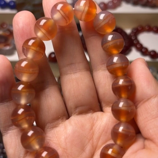 玛瑙/玉髓未镶嵌手链