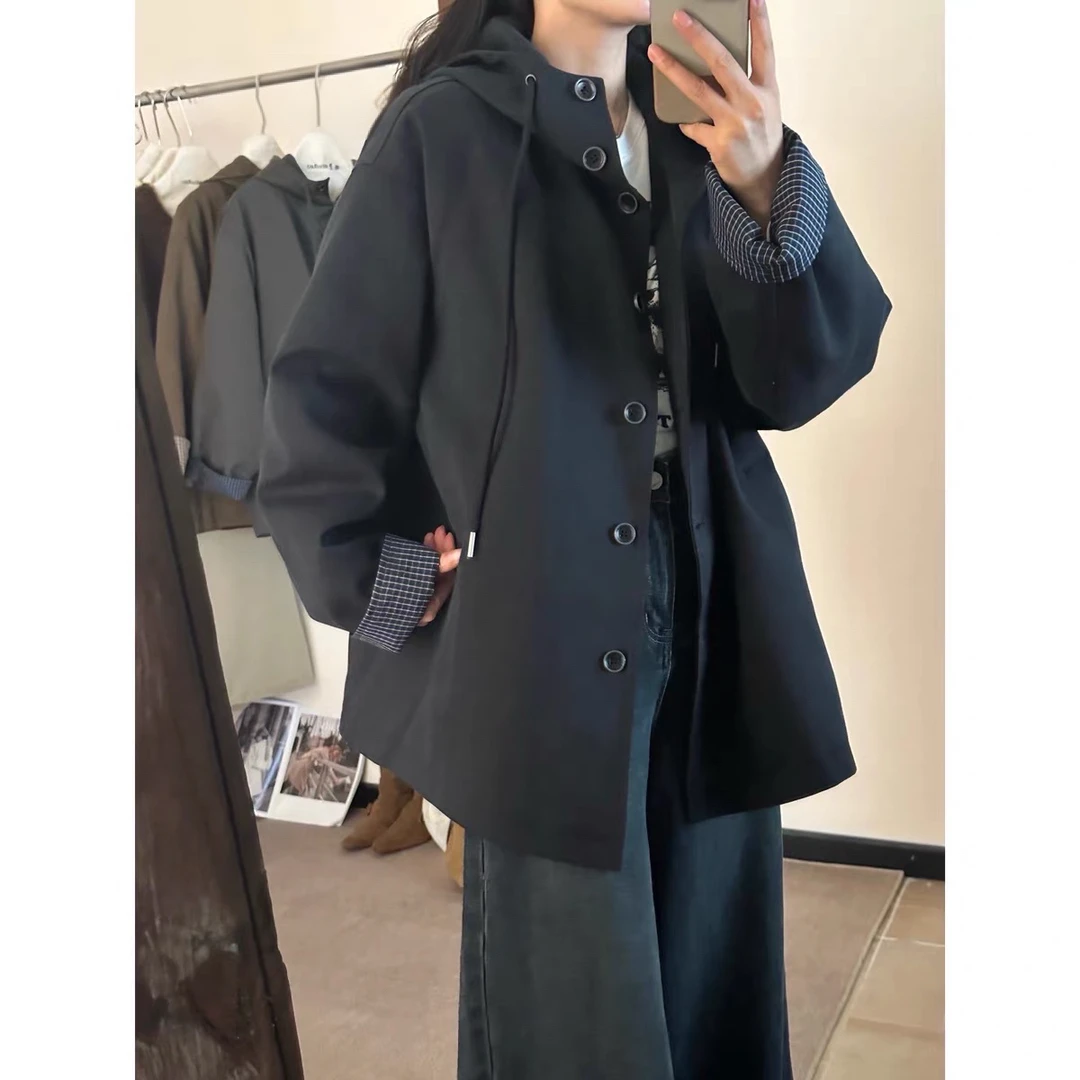 8873新宠儿宽松百搭加棉外套