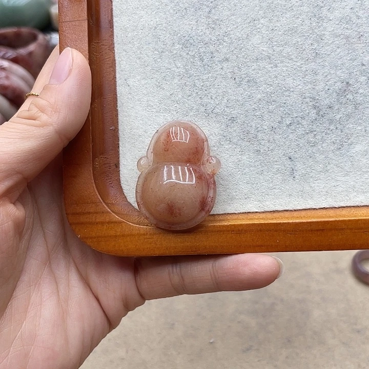 石英质玉圈口齐全未镶嵌