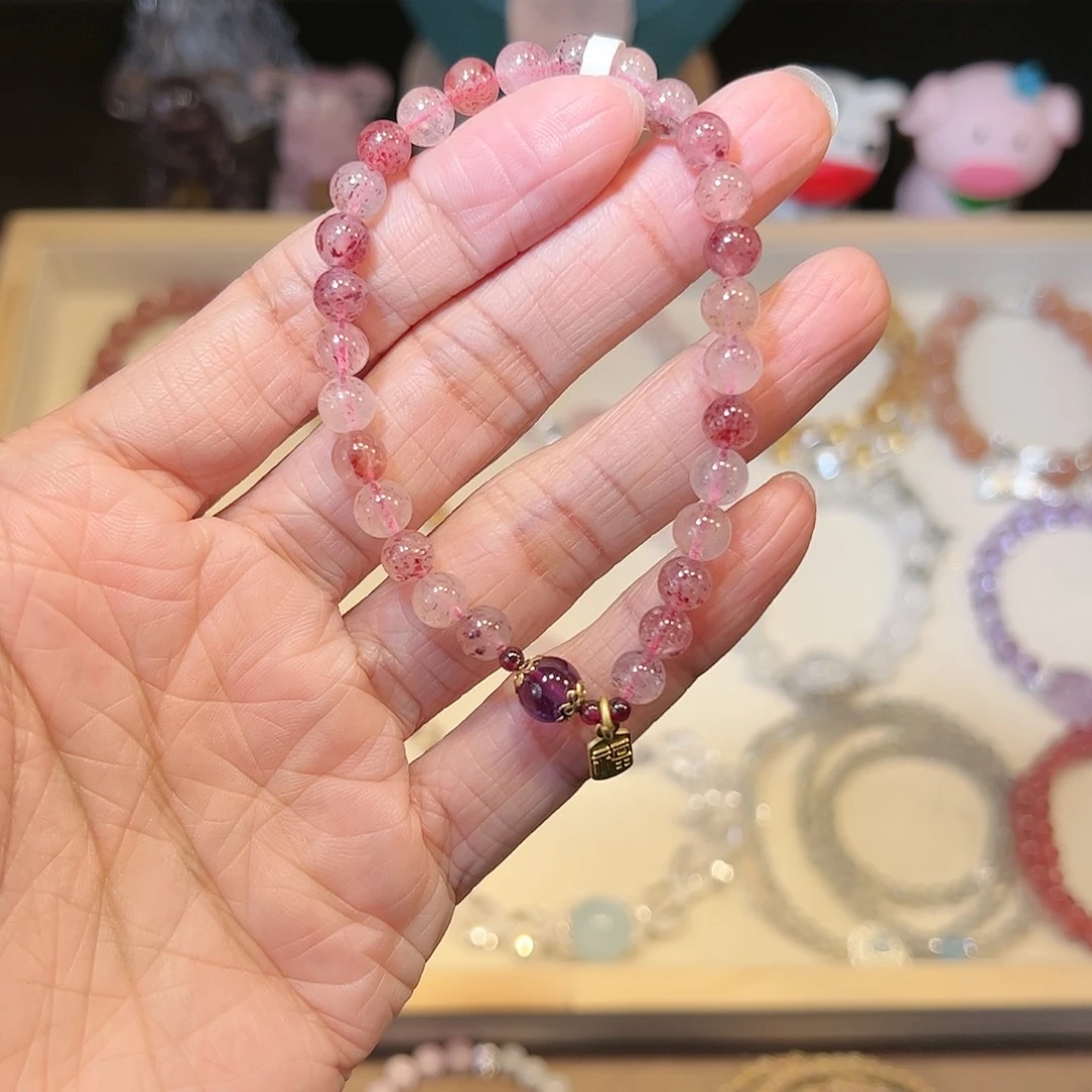 水晶手链未镶嵌草莓