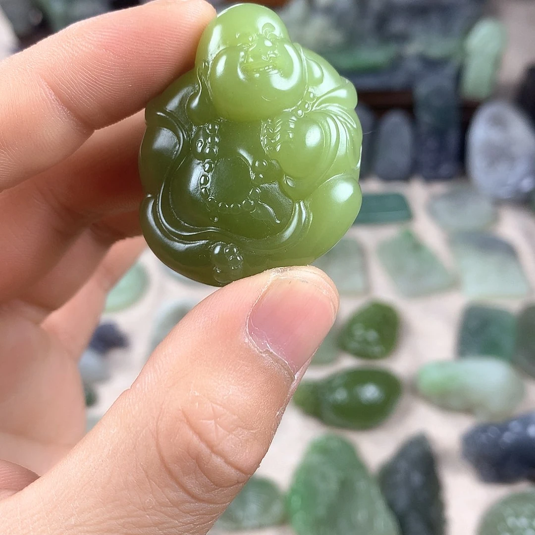 颈饰未镶嵌和田玉