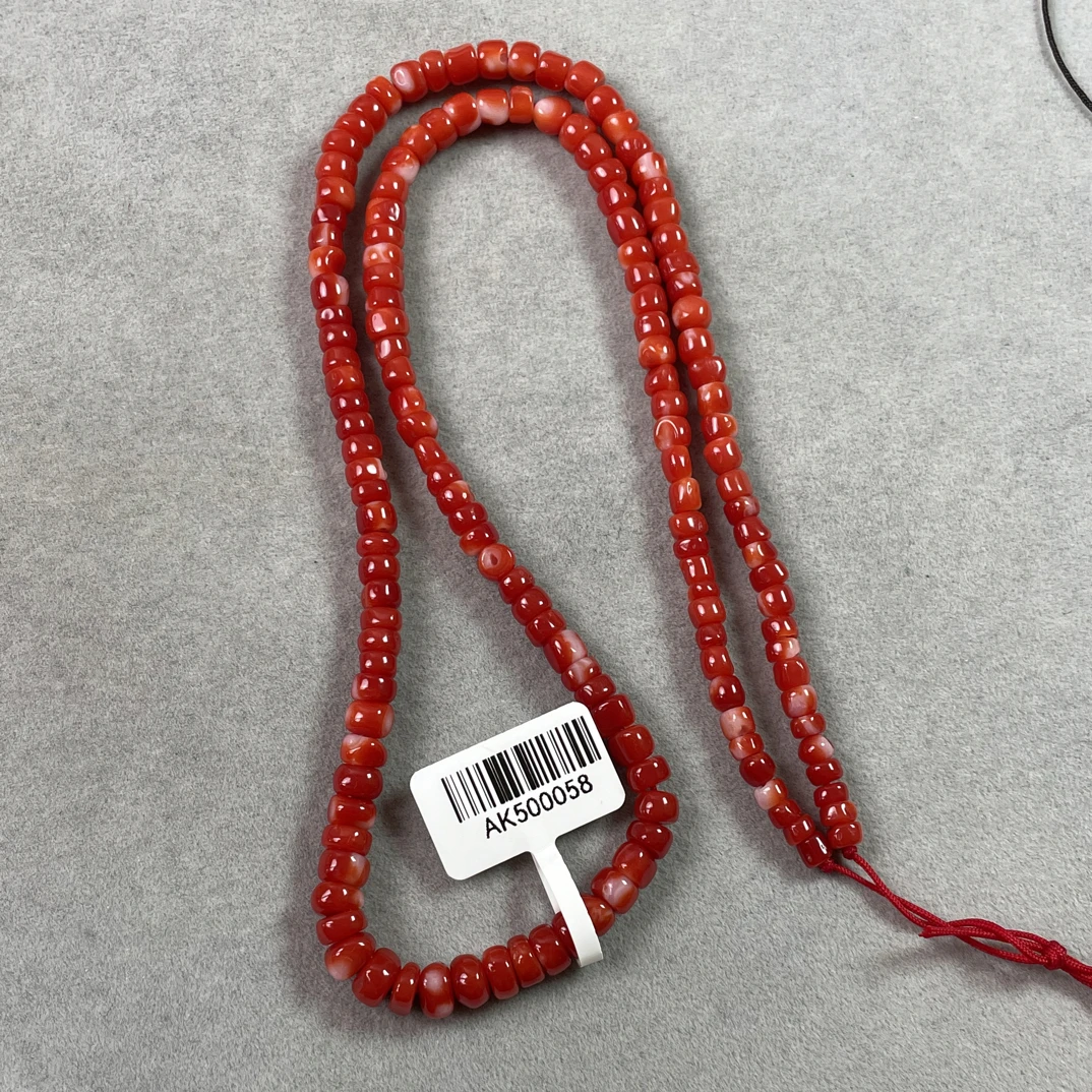 天然红珊瑚阿卡塔链27.4g（1640