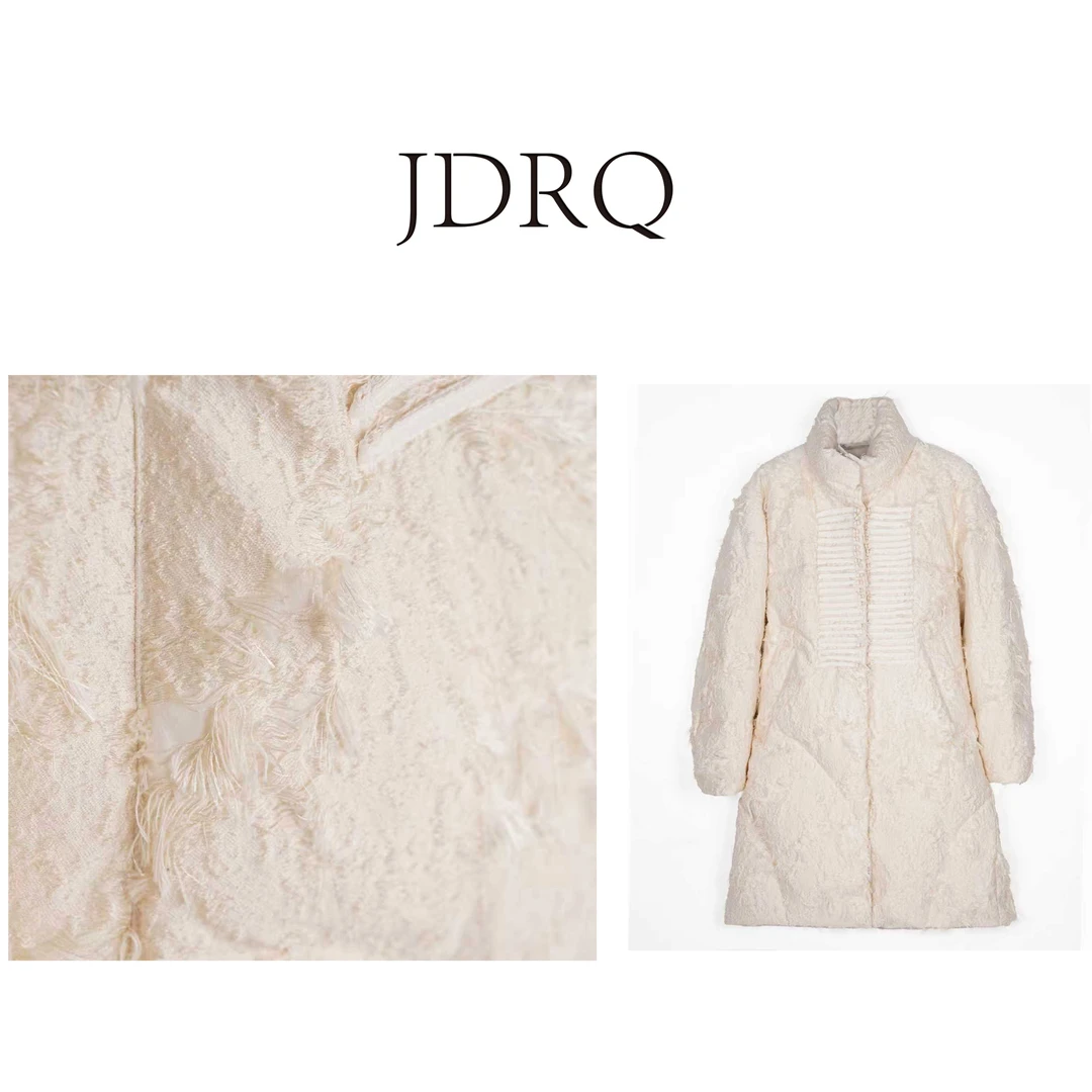 【JDRQ】设计师款中长款羽绒外套91029-28