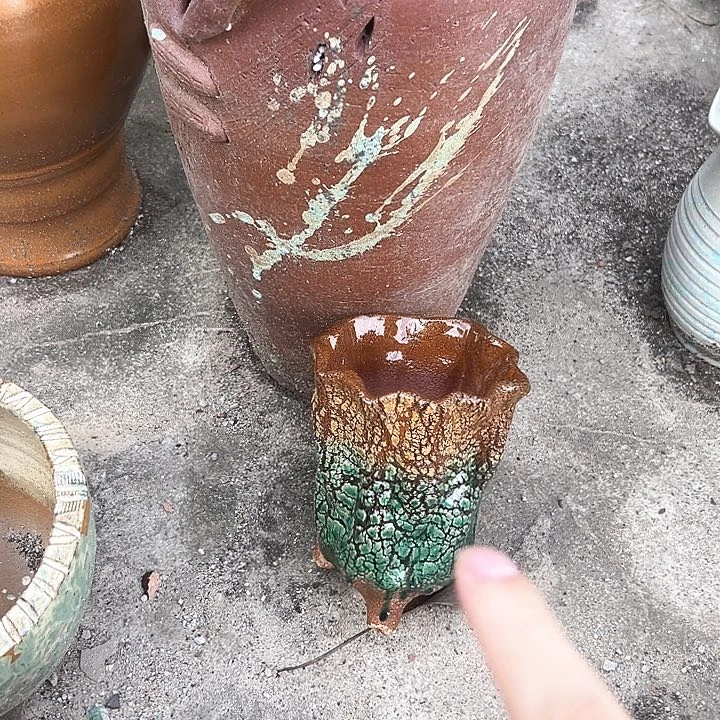 紫砂花盆次品次品次品