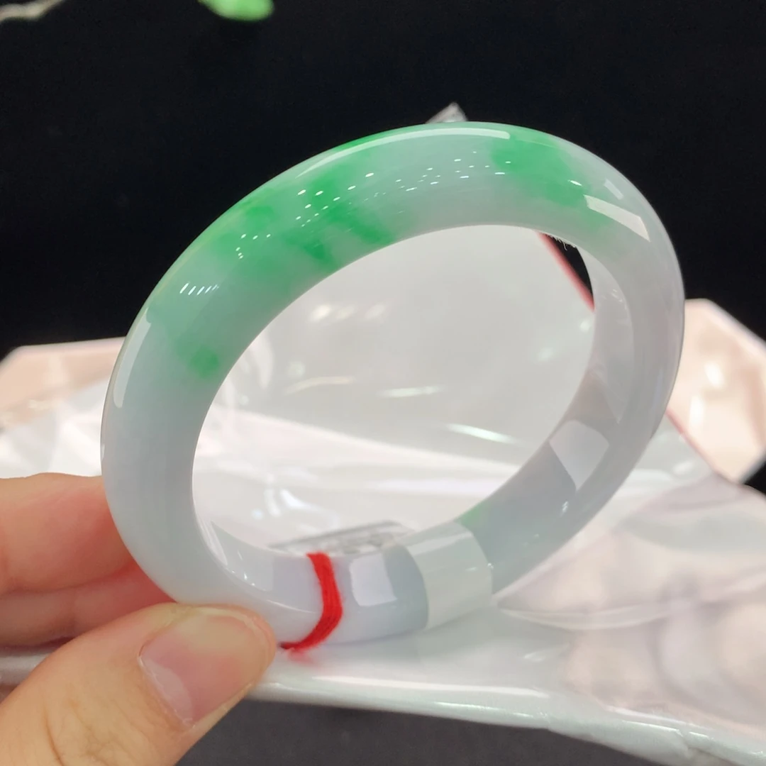 翡翠未镶嵌手镯0249