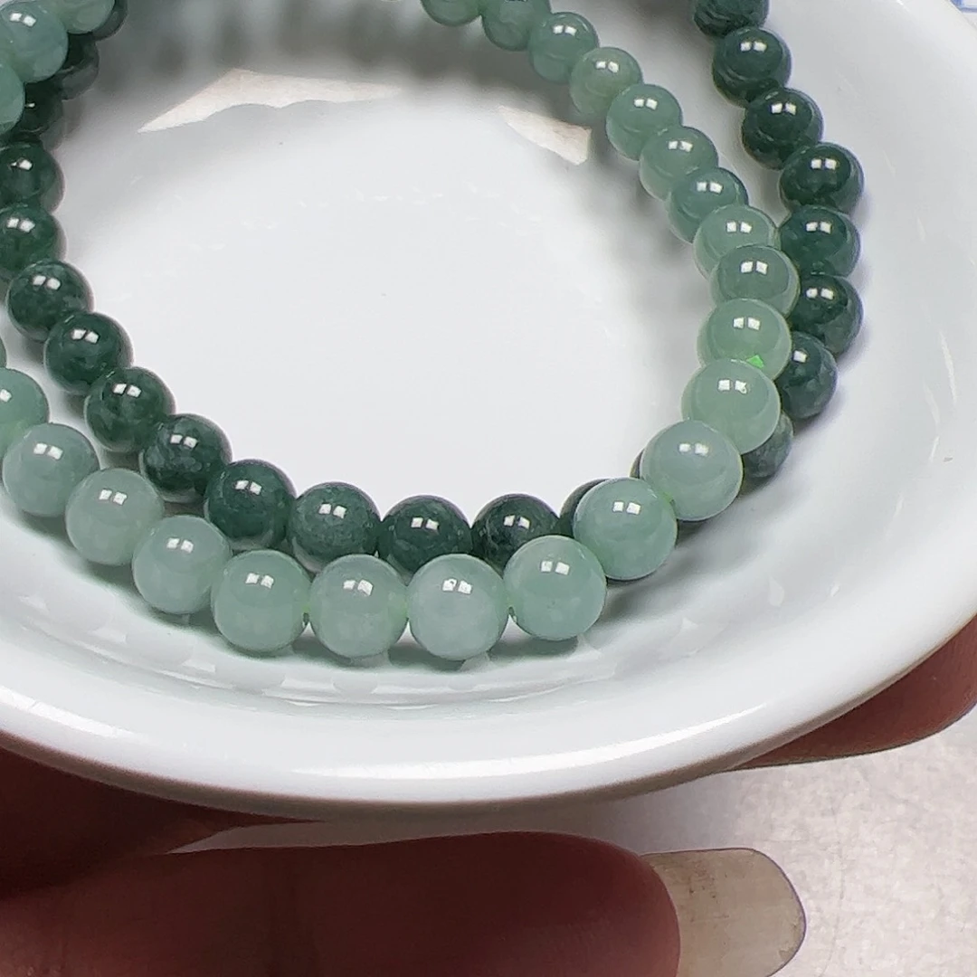 【闪购商品】翡翠手链未镶嵌凤**天卡5+