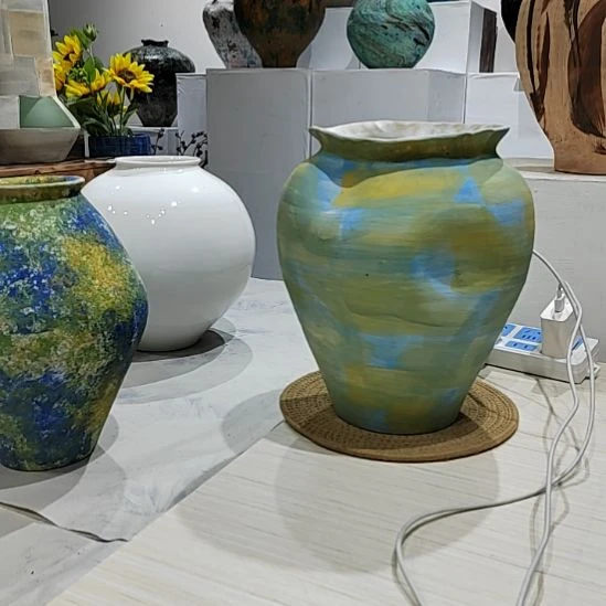瓶景德镇陶瓷手工花器微瑕
