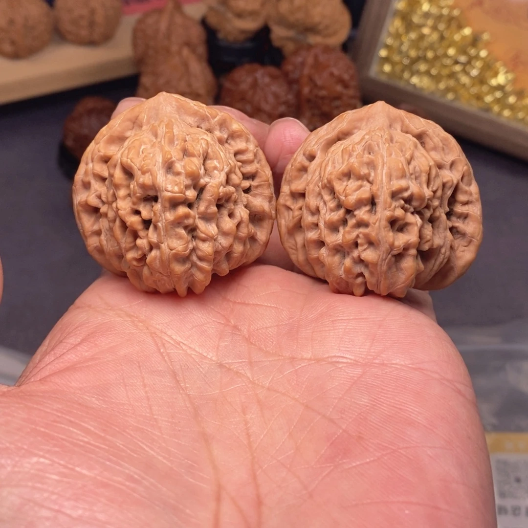 文玩核桃把件玩家必备系列43尺挂月峰四座楼