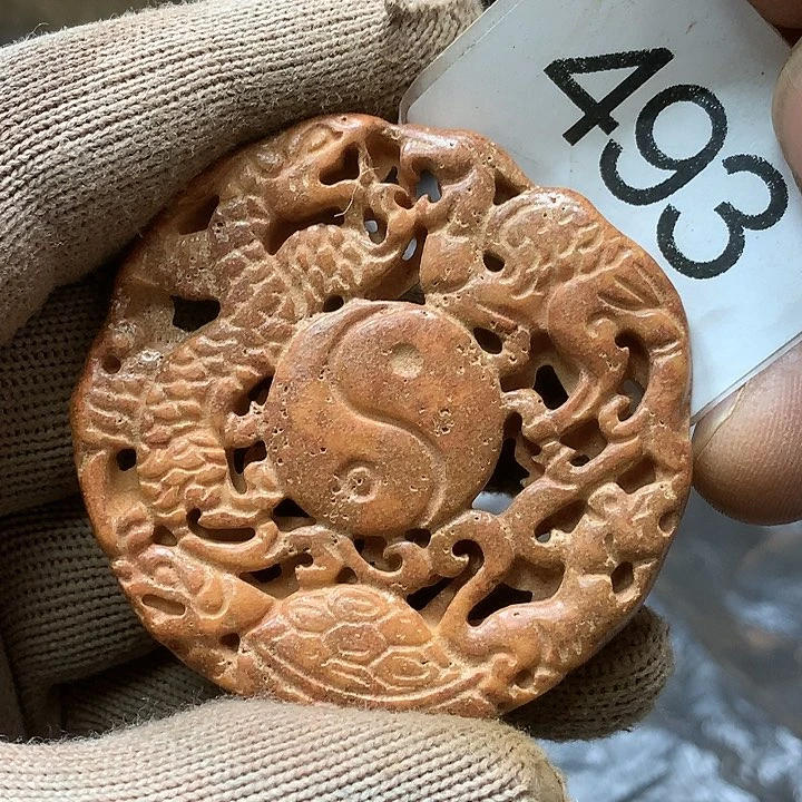 未镶嵌和田玉挂件