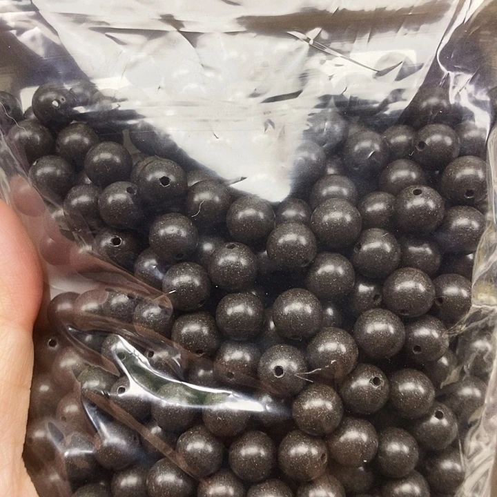 如山0.8天然合香珠到手120颗打底微瑕