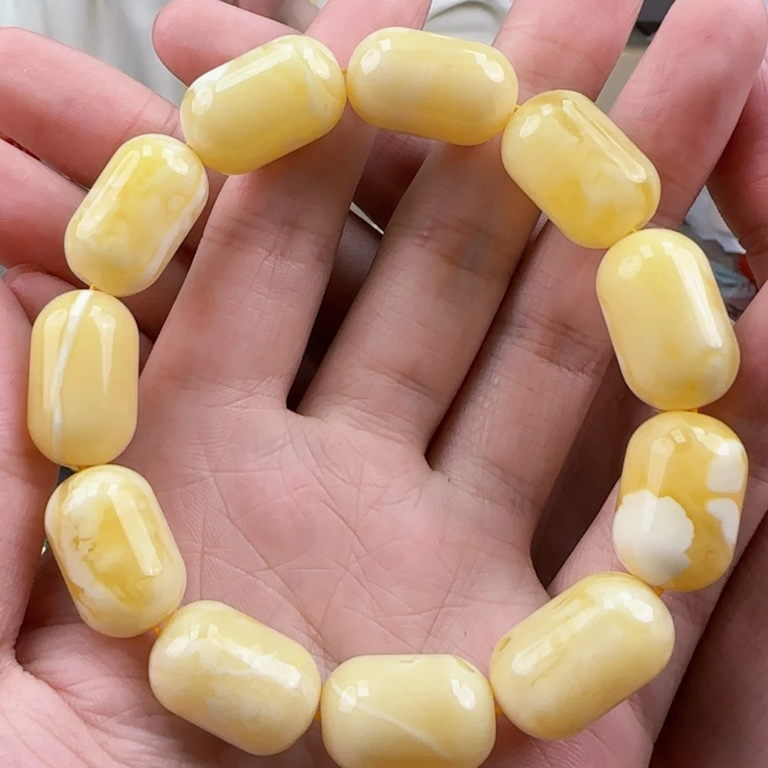 琥珀裸石未镶嵌蜜蜡