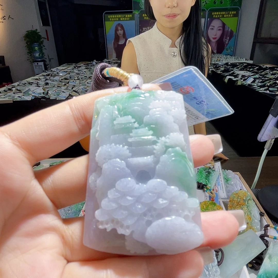 颈饰未镶嵌翡翠一