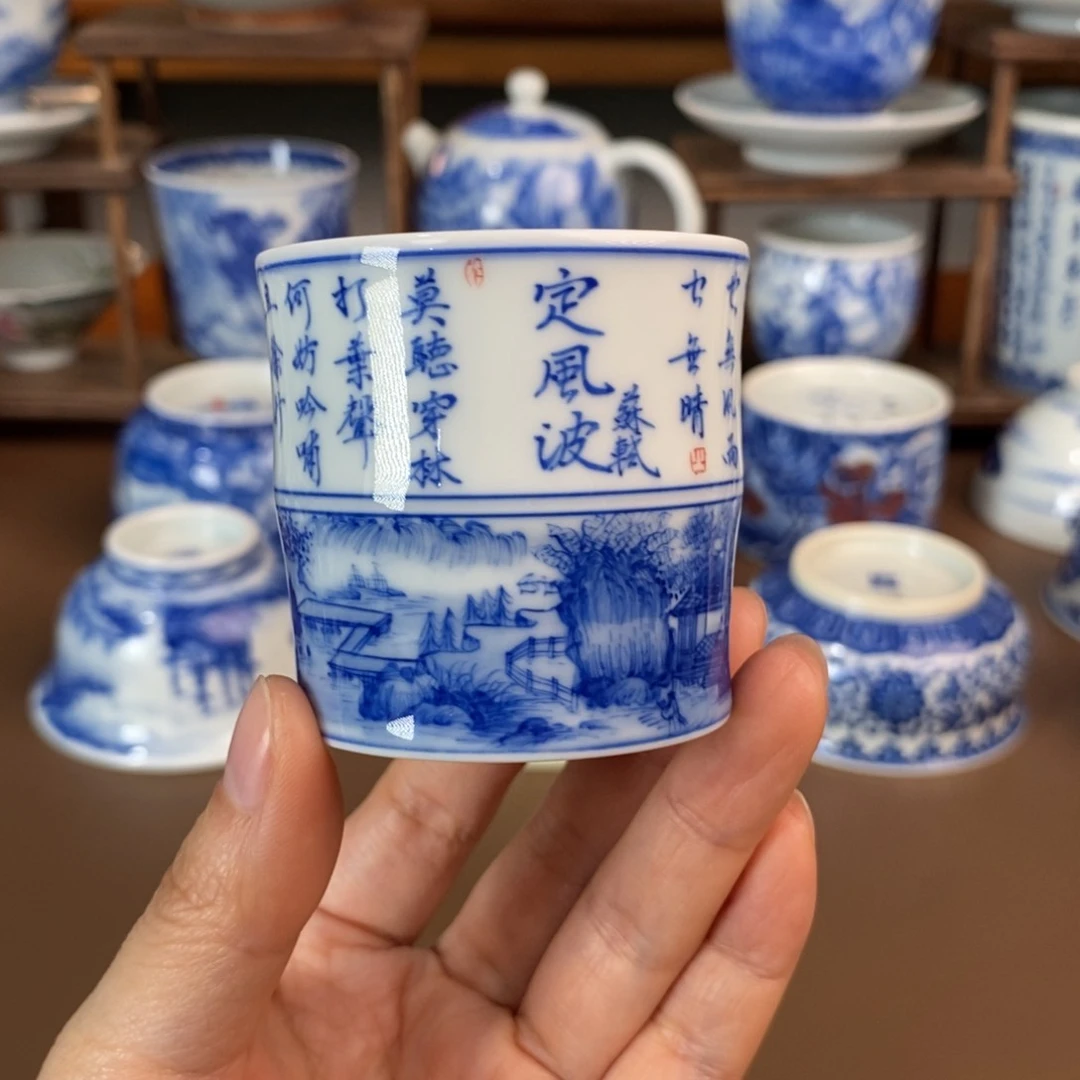 景德镇陶瓷手工手绘