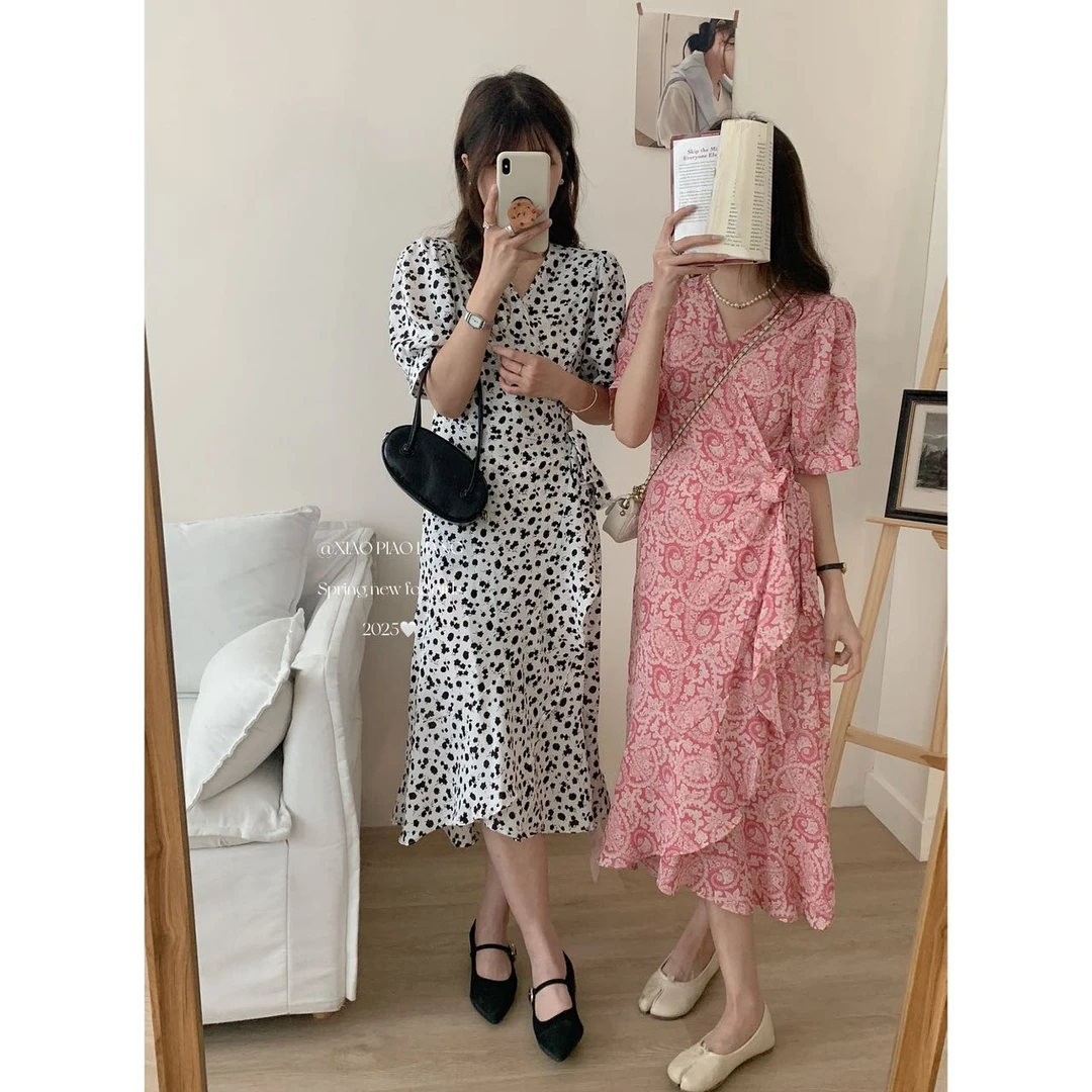 夏季时尚气质女人味鱼尾度假风情一片式小众时尚连衣裙9963#0.1