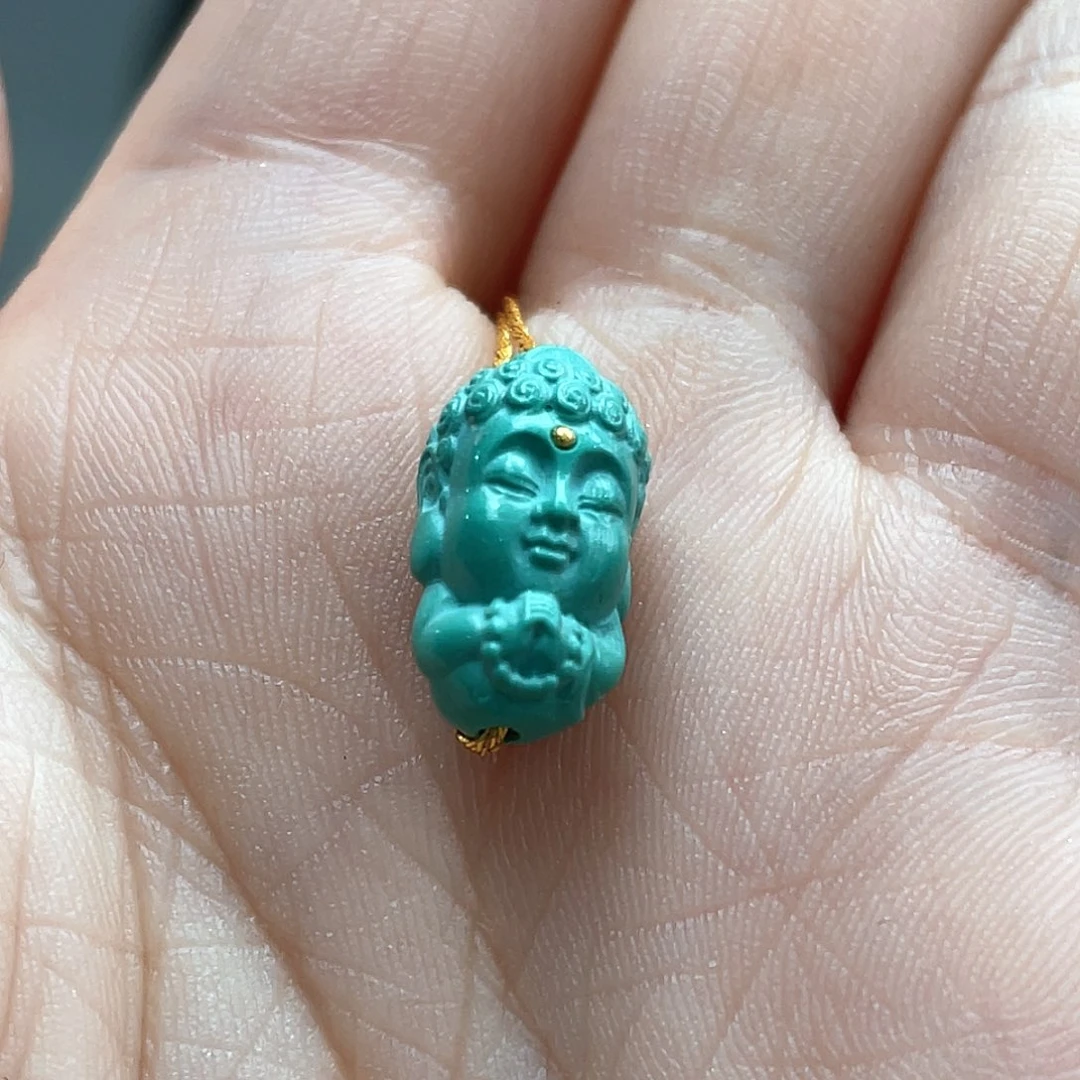 未镶嵌绿松石颈饰