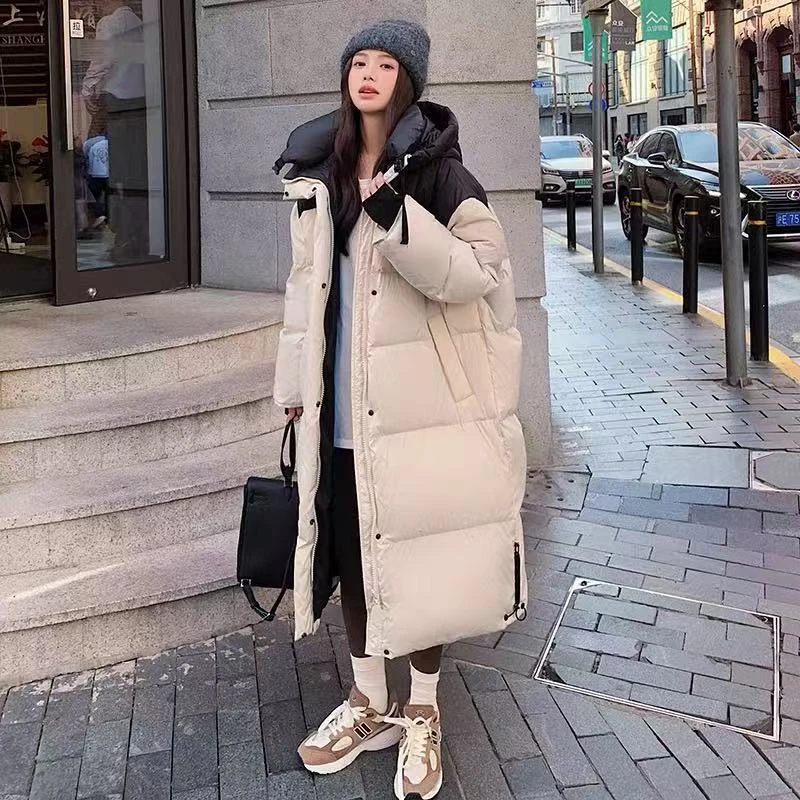 高档泡芙云朵韩版简约保暖新款加厚保暖面包服女装6055[RY]