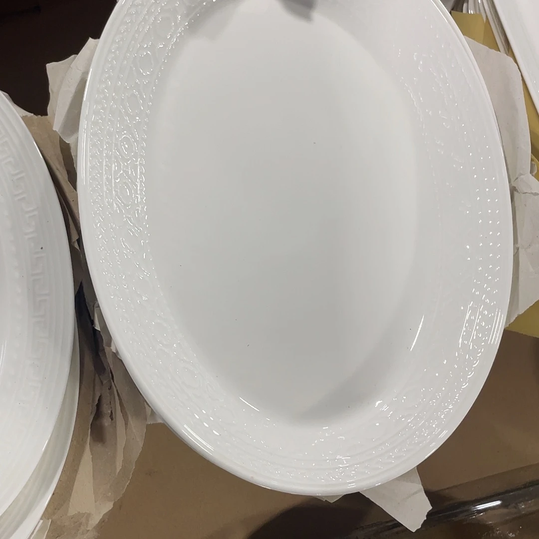 骨瓷用**泽16019鱼盘