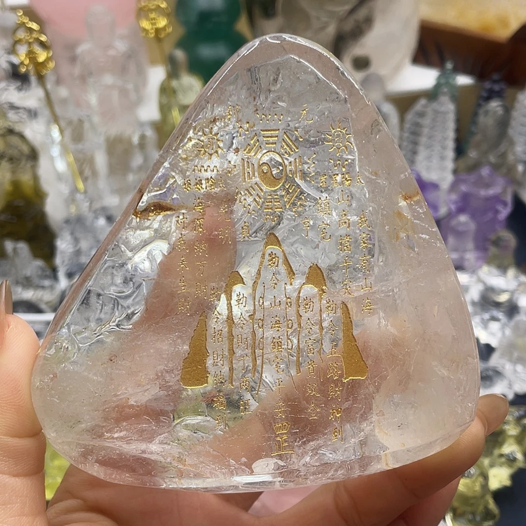 水晶未镶嵌珠宝半成品