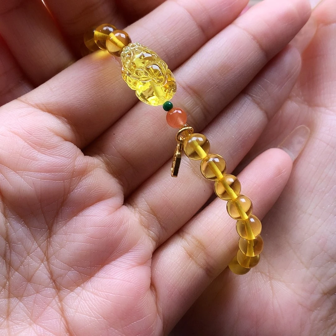 金珀未镶嵌手链手链