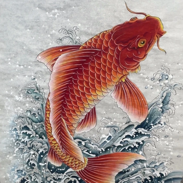 国画手绘国画作品欣赏