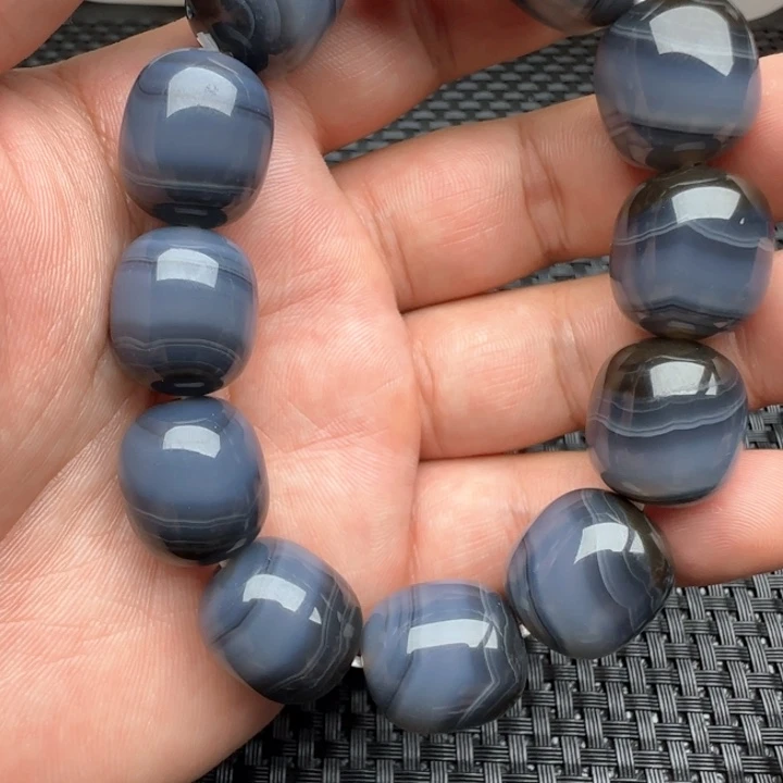 朝***石玛瑙/玉髓颈饰未镶嵌