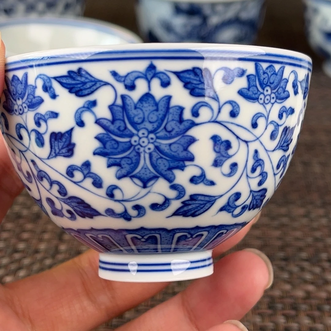 瓷片景德镇陶瓷杯子