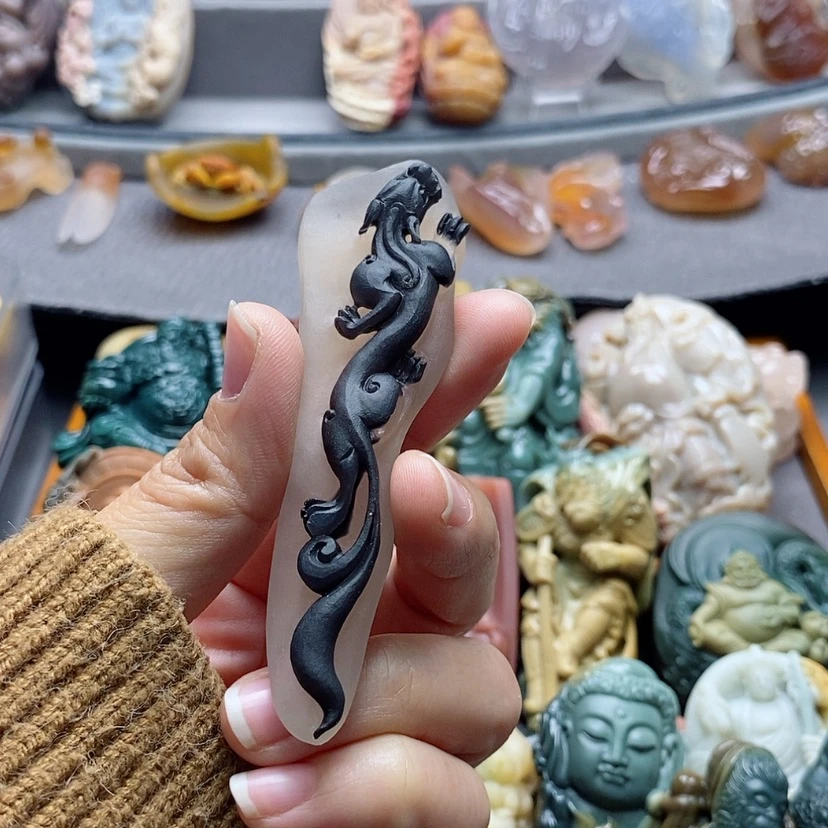 【闪购商品】未镶嵌吊坠定制玛瑙