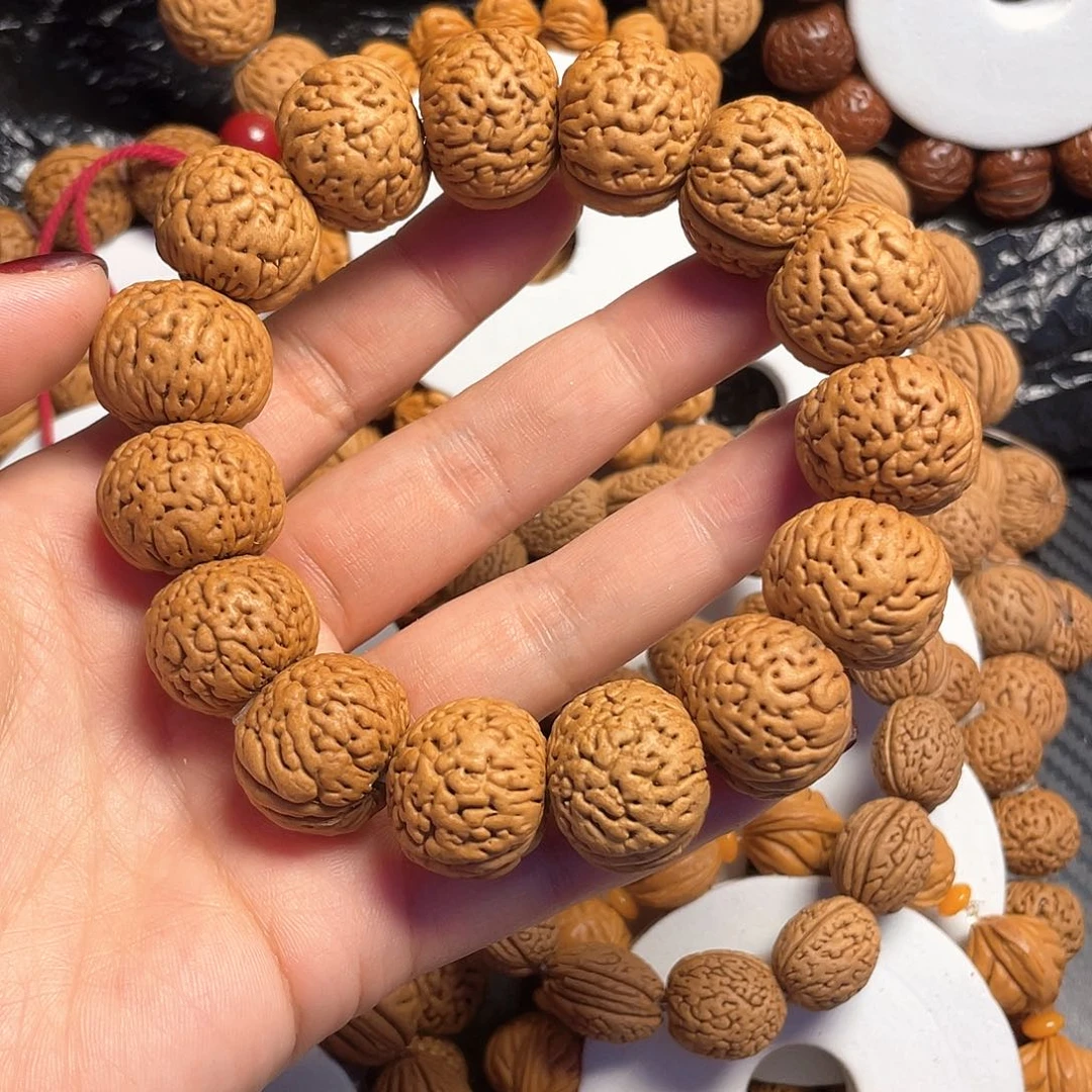 桃木神****]桃核手串21+桃核手串