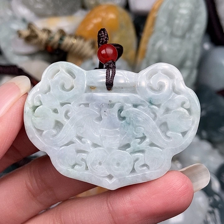 颈饰未镶嵌翡翠翡翠