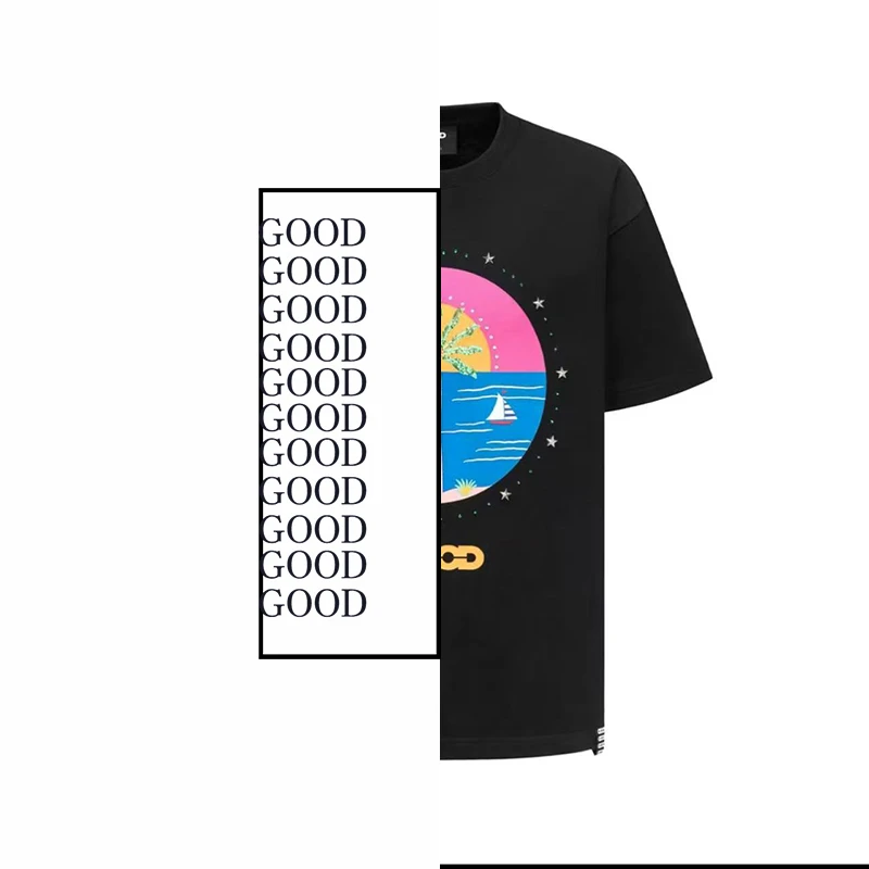 【男女情侣款】GD家 2025SS夏日沙滩3D立体烫钻重工时尚休