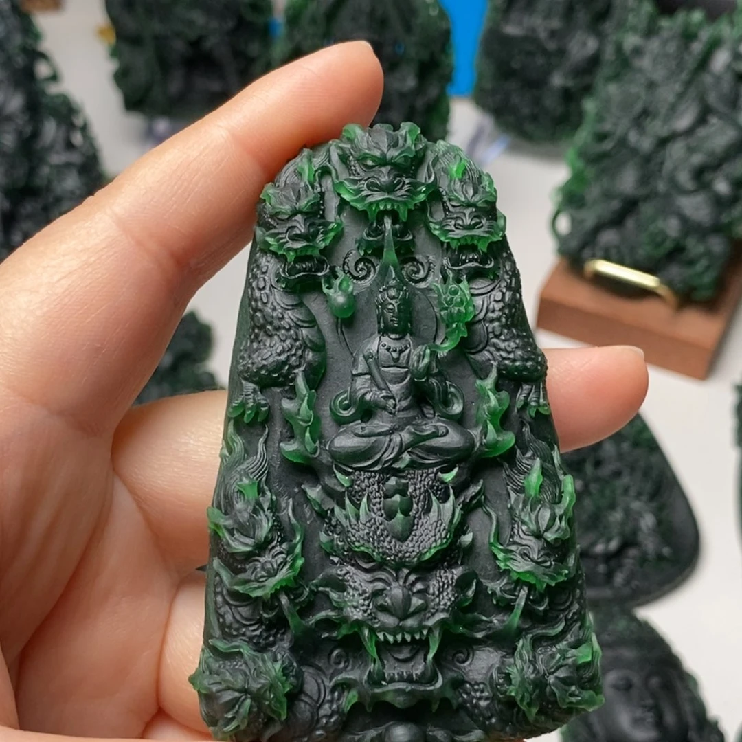 正***阳定制翡翠未镶嵌纯天然翡翠A货