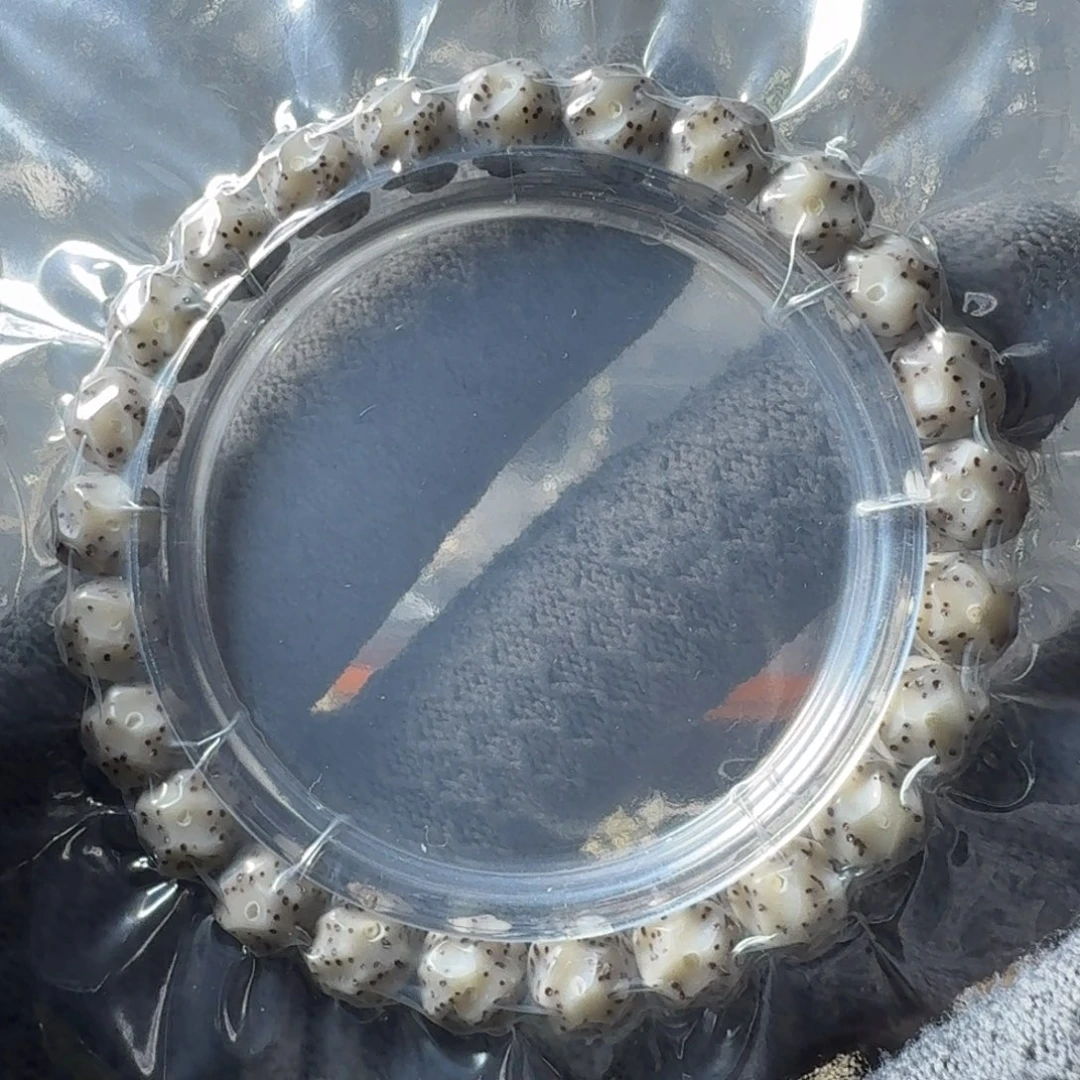 星月菩提把件奶奶灰冰透无相98