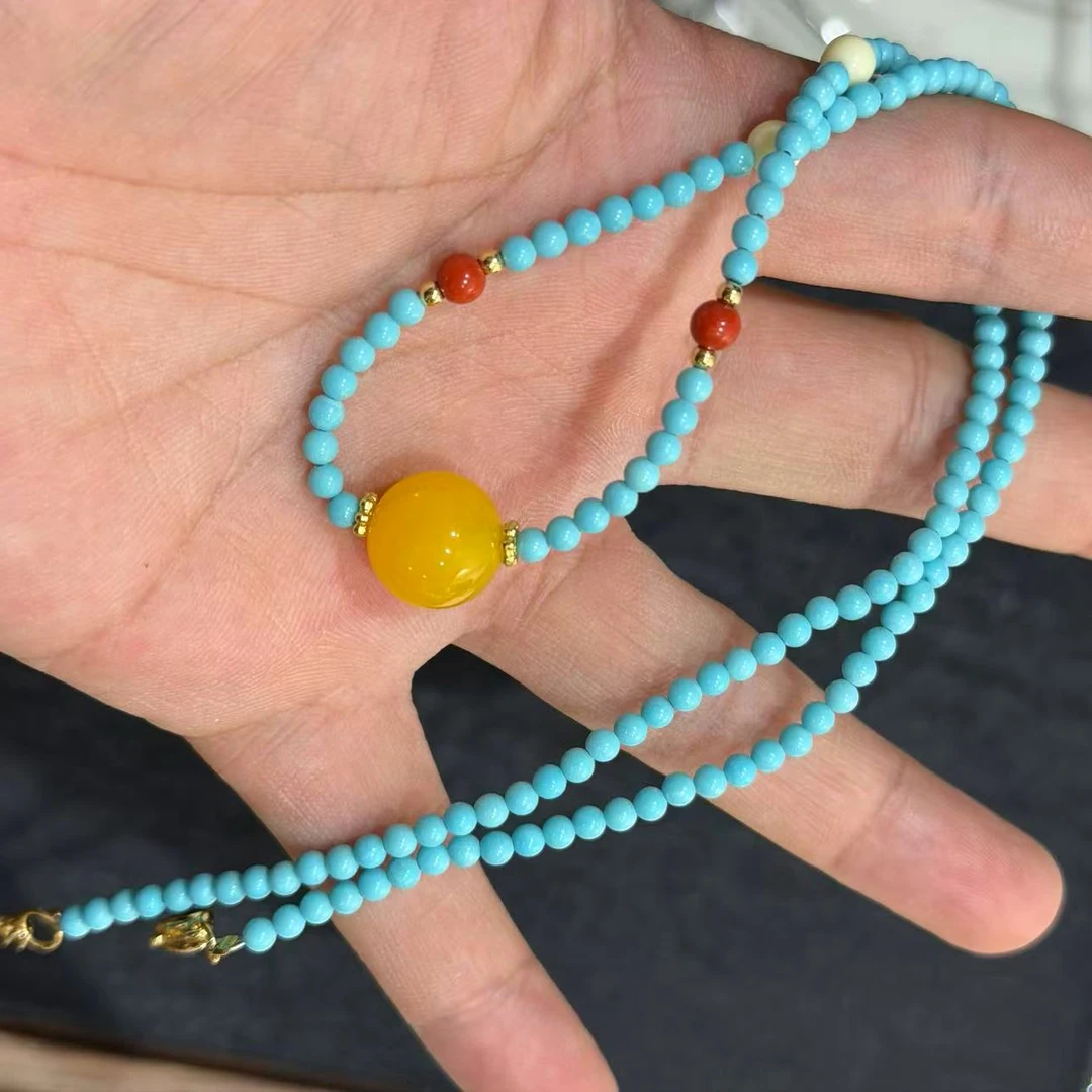 非金属仿水晶项链 【去野知物】｜清欢｜原创项链